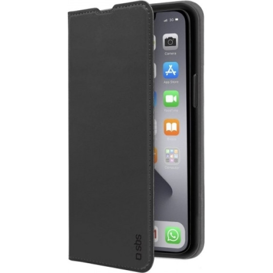 SBS Wallet Lite Book Case Iphone 13 Mini Black - (BKLITEIP1354K)