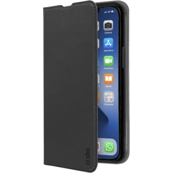 SBS Wallet Lite Book Case Iphone 13 Pro Black - (BKLITEIP1361PK)