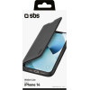 SBS Wallet Lite Book Case Iphone 14 Black - (BKLITEIP1461K)