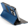 SBS Wallet Stand Book Iphone 14 Pro Blue - (BKWALIP1461PB)