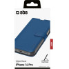 SBS Wallet Stand Book Iphone 14 Pro Blue - (BKWALIP1461PB)