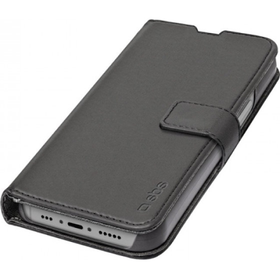 SBS Wallet Stand Book Iphone 14 Pro Max Black - (BKWALIP1467PK)