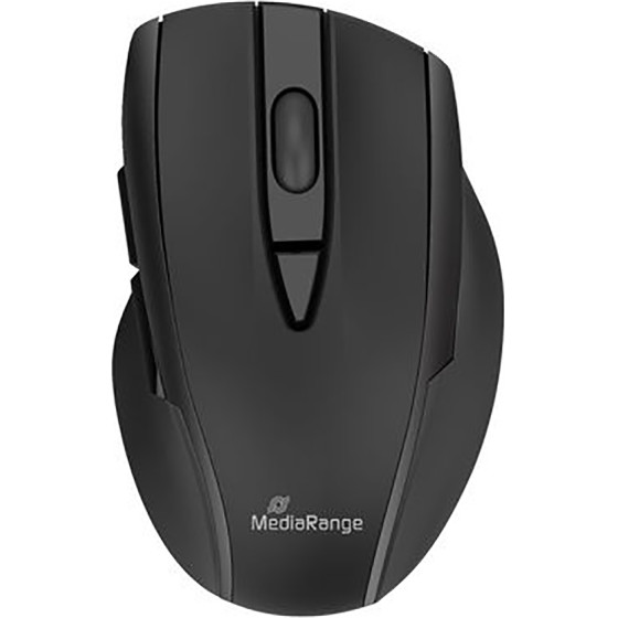 MediaRange 5-Button Bluetooth(R) Mouse With Optical Sensor Black - (MROS217)