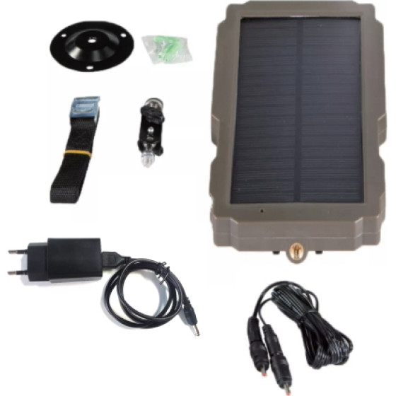 Suntek SP-08 ������ ����� ��������/Power Bank Solar Panel Dual Output 6V/12V - (03438)