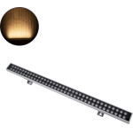 GloboStar WASHER-Gaia ����� �������� Wall Washer Led 144W 12960lm 10� Dc 24V ��������� IP67 L100 x W7.3 x H4.3cm ����� ����� 2700K - ����� - 3 Years Warranty - (90215)