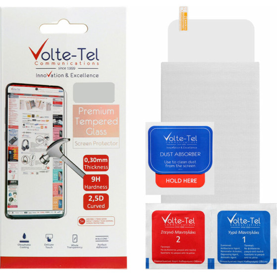 Volte-Tel Tempered Glass Huawei Mate 50 6.7'' 9H 0.30mm 2.5D Full GLUE - (5205308325298)