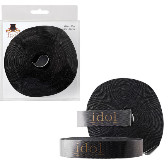 Idol 1991 Velcro Cable Management 25x1.2mm 10m BLACK - (5205308323973)
