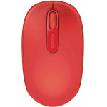 Microsoft Mouse Mobile 1850 (Red, Wireless) - (U7Z-00033)