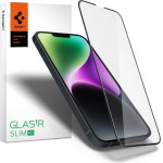Spigen GLAS.Tr Full Face Tempered Glass Iphone 14 Pro Max Black - (AGL05209)
