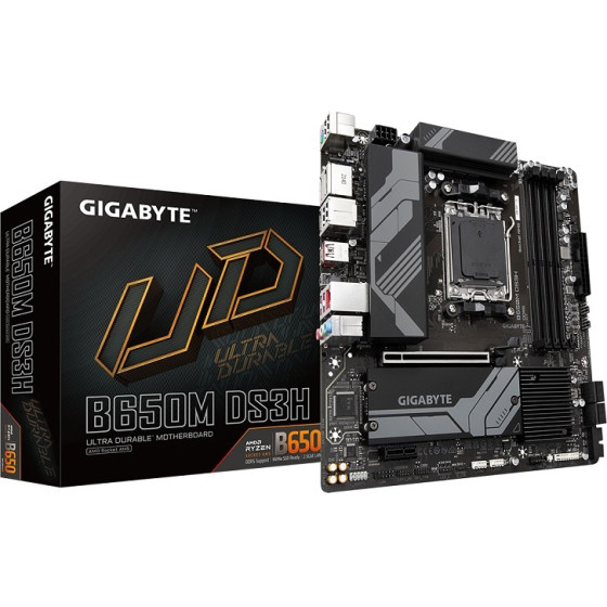 Gigabyte Motherboard AM5 ,Matx - (B650M DS3H)
