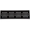 GloboStar FLOOD-Tena ��������� Wall Washer ��� ������� ������� Led 144W 12240lm 10� Dc 24V ��������� IP65 L57 x W18 x H19.5cm Rgbw DMX512 - ����� - 3 Years Warranty - (90226)