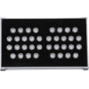 GloboStar FLOOD-Tena ��������� Wall Washer ��� ������� ������� Led 72W 6120lm 10� Dc 24V ��������� IP65 L29.8 x W15.5 x H18cm Rgbw DMX512 - ����� - 3 Years Warranty - (90222)