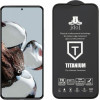 Idol 1991 Tempered Glass Xiaomi 12T/12T Pro 6,67'' 9H 0.25mm Titanium Semi Curved Full Glue BLACK - (5205308324918)