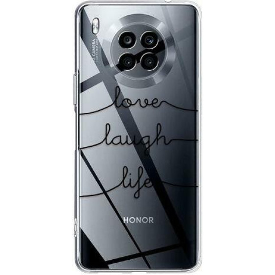 iNOS ���� Tpu Honor 50 Lite Art Theme Love-Laugh-Life - (5205598160746)