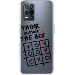 iNOS ���� Tpu Realme 9 5G/ 9 Pro Art Theme Think Out Of The box - (5205598161408)