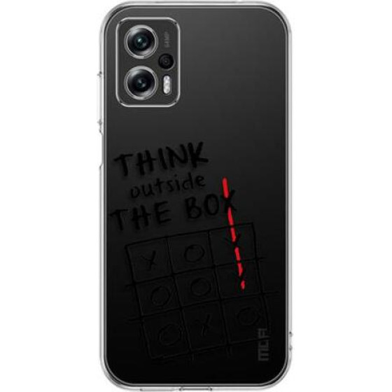 iNOS ���� Tpu Xiaomi Poco X4 Gt 5G Art Theme Think Out Of The box - (5205598161460)