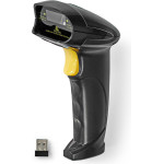 Nedis BSCNW1D100BK Barcode Scanner Laser Wireless 1D LINEAR