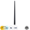 GloboStar TEARS �������� ��������� ������ Design LED CCT 3W 330lm 180� AC 220-240V - �������� �������� ���� �������� On/Off All In One ����� 6000k+������ 4500k+����� 2700k �3.2 x �51.5cm - ����� - 3 Years Warranty - (61309)