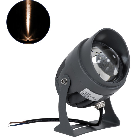 GloboStar SPOT-Nenia ���� �������� Wall Washer �� ������������� ������ Led 16W 1360lm 3� Dc 24V ��������� IP65 L16 x W10.5 x H9cm ������������� ��������� 2200K - ���� ������� - 3 Years Warranty - (90696)