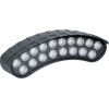 GloboStar TREELIGHT-Kina ����� ����� �������� Wall Washer �� ������������� ������ ������ ��� ���� - ������ Led 18W 1530lm 15� Dc 24V ��������� IP67 L24.5 x W7 x H8cm Rgbw DMX512 - ���� ������� - 3 Years Warranty - (90686)