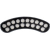 GloboStar TREELIGHT-Kina ����� ����� �������� Wall Washer �� ������������� ������ ������ ��� ���� - ������ Led 18W 1530lm 15� Dc 24V ��������� IP67 L24.5 x W7 x H8cm Rgbw DMX512 - ���� ������� - 3 Years Warranty - (90686)