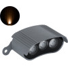 GloboStar TREELIGHT-Zina ����� ����� �������� Wall Washer �� ������������� ������ ������ ��� ���� - ������ Led 3W 255lm 30� Dc 24V ��������� IP65 �9 x �6.5 x �4cm ������������� ��������� 2200K - ���� ������� - 3 Years Warranty - (90230)