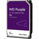 Western Digital Surveillance Hard Drive 6TB 256 Mb Cache (Purple 3.5'') - (WD63PURZ)
