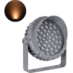 GloboStar FLOOD-Mena ��������� Wall Washer �� ������������� ������ ��� ������� ������� Led 48W 4080lm 30� Ac 220-240V ��������� IP67 L26 x W20 x H28.5cm ������������� ��������� 2200K - ���� ������� - 3 Years Warranty - (90338)
