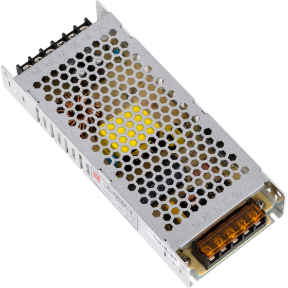 GloboStar Powerulco ��������� ����������� Pelv Ultra Slim ��� �������� ������ Led Video Wall 200W 40A - Ac 220-240V �� Dc 5V - IP20 �19 x �8 x �3cm - 2 Years Warranty - (90236)