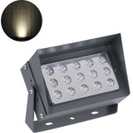 GloboStar FLOOD-Kamy ��������� Wall Washer �� ������������� ������ ��� ������� ������� Led 30W 2850lm 5� Dc 24V ��������� IP65 L19.5 x W10.7 x H9.5cm ������ ����� 4500K - ���� ������� - 3 Years Warranty - (90373)