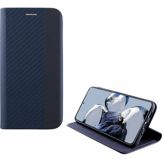 Idol 1991 ���� Xiaomi 12T/12T Pro 6.67'' Elite ANTI-Rfid Book Stand BLUE - (5205308324727)