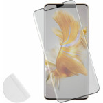Idol 1991 Tempered Glass Huawei Mate 50 Pro 6.74'' 9H 0.30mm 3D Full Glue Semi Curved Finger Unlock Black + Squeezy CARD - (5205308325557)