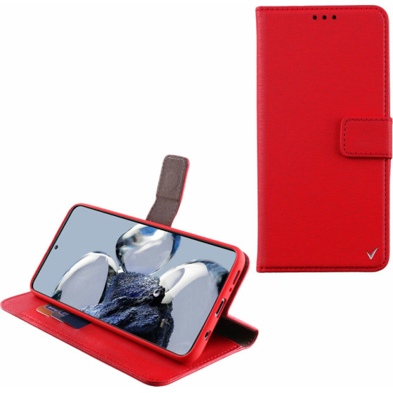 Volte-Tel ���� Xiaomi 12T/12T Pro 6.67'' Allure Magnet Book Stand Clip RED - (5205308324680)