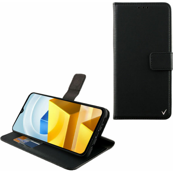 Volte-Tel ���� Xiaomi Poco M5 6.58'' Allure Magnet Book Stand Clip BLACK - (5205308324697)