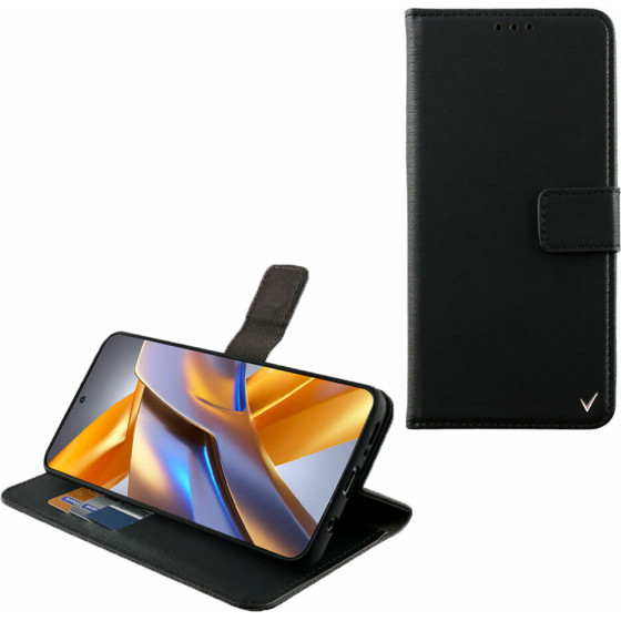 Volte-Tel ���� Xiaomi Poco M5s 6.43'' Allure Magnet Book Stand Clip BLACK - (5205308324703)