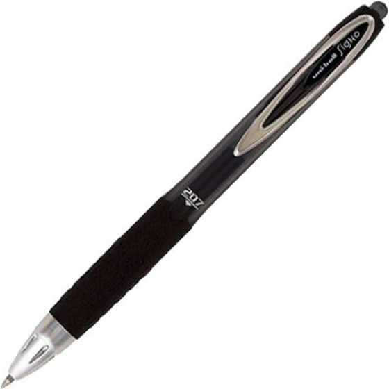 Uni-Ball ����� Gel 1.0mm (�����) (UM15310SBK) - (UM-153S)