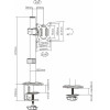 Brateck ���� Monitor 17'' - 32'' - (LDT66-C01)
