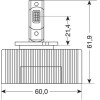 Lampa D5S 12/24V 35W 6.000K 8000lm Led Seoul CSP-3570cHips Can Bus Plug & Play - 2���. - (58554)