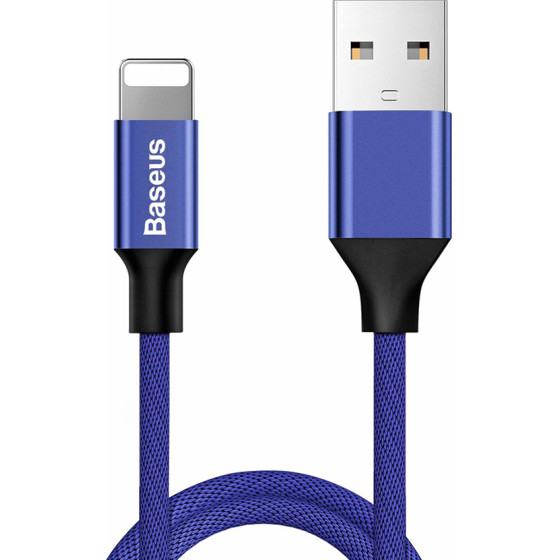 Baseus Lightning Yiven Cable 2A 1.2m Navy Blue - (CALYW-13)