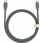 Baseus Type C - Lightning Jelly Liquid Silica Gel Cable 20W 1.2m Black - (CAGD020001)