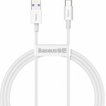 Baseus Type-C - Type-C Superior Cable Quick Charge / Power Delivery / Fcp 100W 5A 20V 2m White - (CATYS-C02)