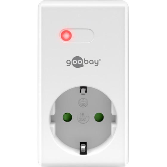 Goobay ���������� �������� ����������������, schuko, 5A, ������ - (58690)