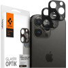 Spigen Tempered Glass Full Face Glas.Tr Optik ��� ������� ������� Apple Iphone 14 Pro/ 14 Pro Max ����� (2 ���.) - (AGL05273)