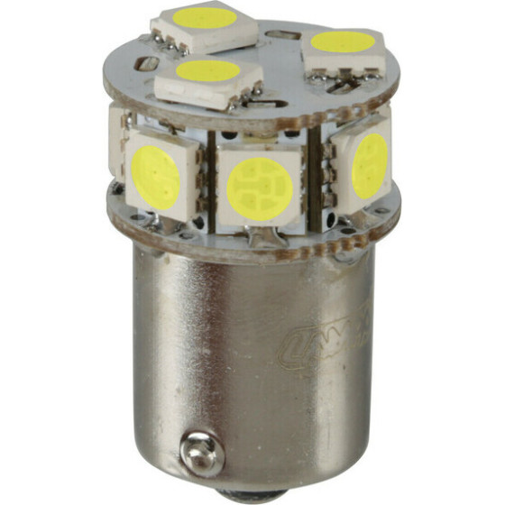 Lampa P21W 24/32V Ba15s 3,5W 180lm 10xSMDx1CHip Led CAN-Bus (���������) ����� ��������� ������� - 20 TEM. - (57719)