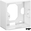 Goobay ��������� ����� Cat 6 2x RJ45, 80x80mm, ����� - (68244)