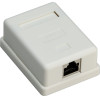 Goobay ��������� ����� ������� 1 ���� RJ45, Cat 6 STP, ����� - (77634)