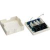 Goobay ��������� ����� ������� 2 ����� RJ45, Cat 6 UTP, ����� - (77633)