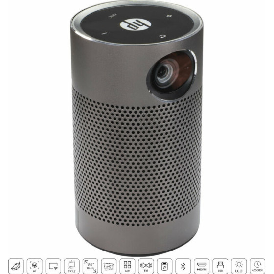HP Projector �� ����� LED, ������������ �����, autofocus, WiFi, Bluetooth HDMI, Usb ��� ��������������� - (MP250/GRS)