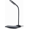 Gembird Desk Lamp With Wireless Charger Black - (TA-WPC10-LED-01)