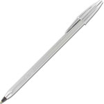 BIC Ballpoint 1.0mm Cristal Original Shine Silver (�����) - (921339)